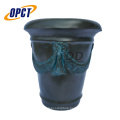 Fiberglass frp planter with outdoor use flower pot